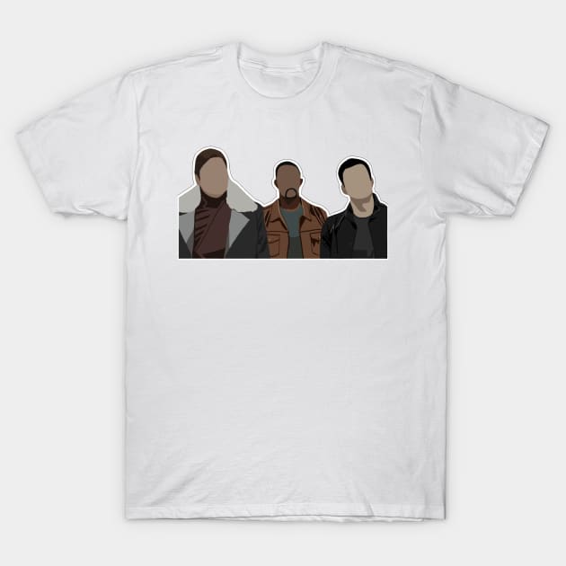 The Three Amigos T-Shirt by Musiclovingmk